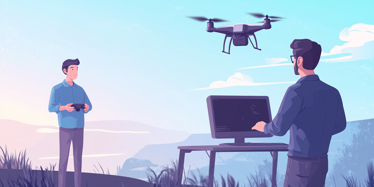 Van handmatige besturing naar automatische dronevluchten 
